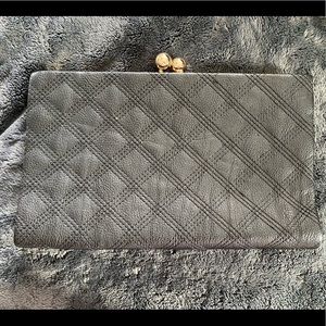 Black Quilted Clutch
